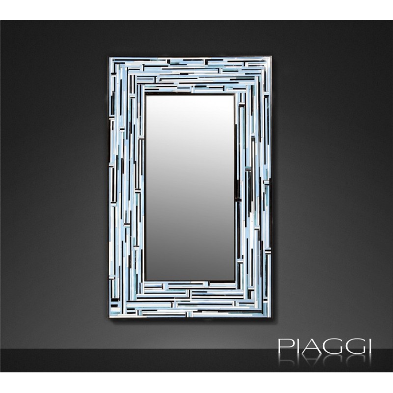 Contemporary mirrors: Barbadella Blue