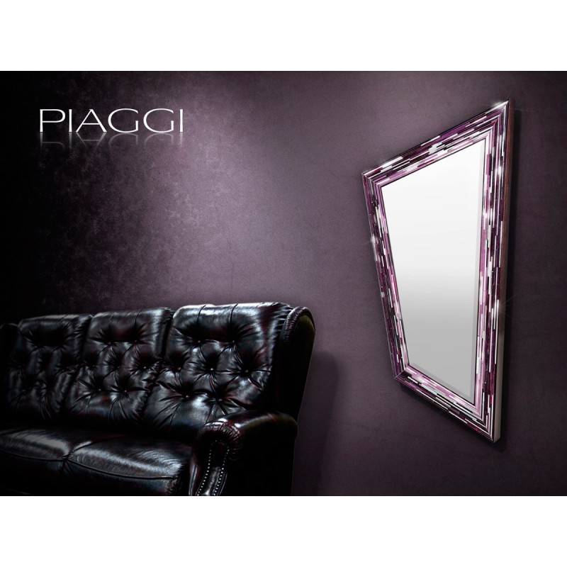 Contemporary mirrors: Rhombus Pink