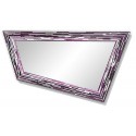 Rhombus Pink Mirror