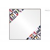 Abstract Square Double Multicolor