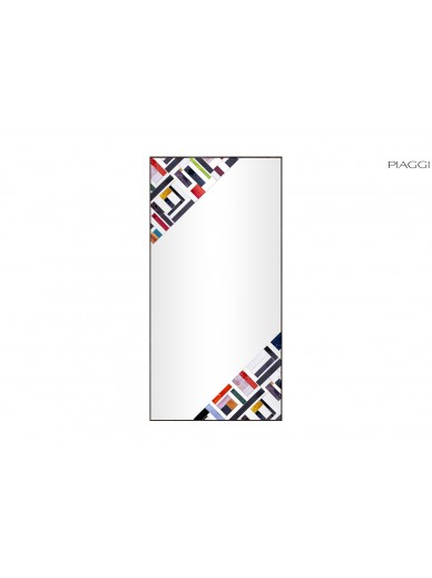 Abstract Rectangle Double Multicolor