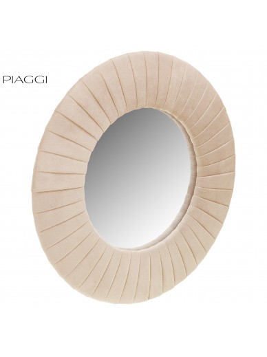 Roulette Multicolour Round Mirror